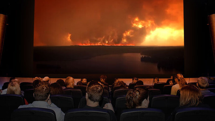 Wildfires! A Firefighting Adventure in 3D. Courtesy of Science Nord