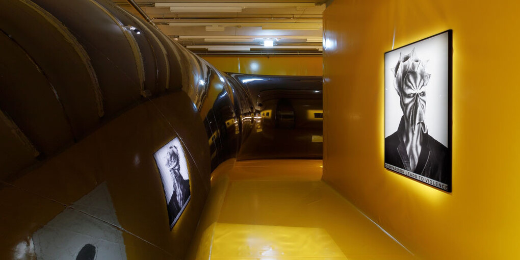Will Benedict: Comparison Leads to Violence (poster), 2013
Courtesy of the artist and Neue Alte Brücke, Frankfurt
