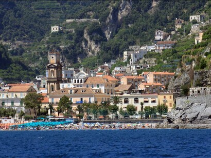 Minori, Italia. Zona de costa
