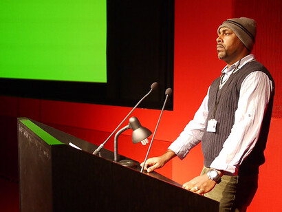 Ahmet Ögüt, The Silent University, recipient of the 2013 Visible Award