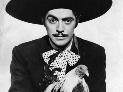 El cantante y actor Luis Aguilar