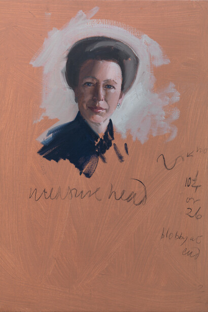 Andrew Festing, HRH, The Princess Royal (detail)