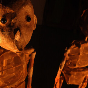 Iwan Effendi The Visitor series
2019
bamboo, wood, cloth, papier-mâché, aluminium dimensions variable
© Iwan Effendi, courtesy of the artist and Mizuma Gallery