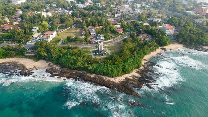 Kandy, CP, Sri Lanka, a beautiful coastal scenery 