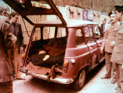 Il ritrovamento del corpo di Aldo Moro in via Caetani