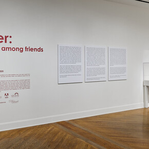 Alexander Calder, Calder, at home, among friends, exhibition view. Courtesy of San Jose Museum of Art