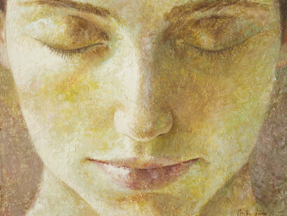 Montse Valdés, 21-1-14, 130 x 162 cm, olieverf op doek / oil on canvas