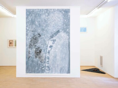 Elly Strik, Les chaussures que ma mère m'a données, vue d'exposition. Avec l’aimable autorisation du Nosbaum Reding Gallery