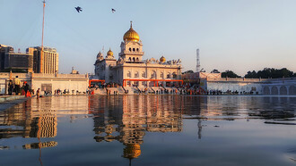 Gurdwara Bangla Sahib, is one of the most prominent Sikh gurdwaras, or Sikh house of worship, in Delhi, India