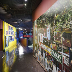 Kwame Akoto, Almighty God art works, exhibition view. Courtesy of Musée du Quai Branly