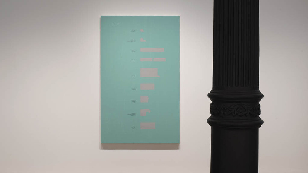 David Diao. Courtesy of Postmasters Gallery