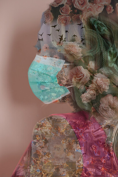 Arianna Galdi, Arte contra virus, elaborazione grafica