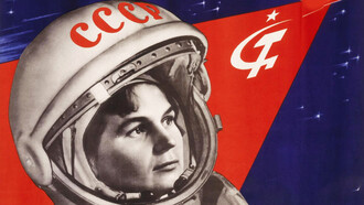 Valentina Vladimirovna Tereshkova, cosmonauta rusa, 1963.