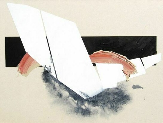 Trevor Kiernander, Fallen, Oil and acrylic on canvas, 51cm x 76cm, 2013