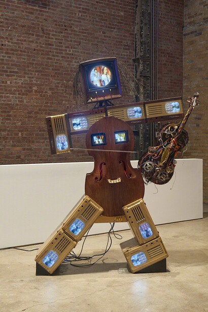 Before Projection. Courtesy of SculptureCenter