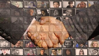 Stretta di mano su sfondo di globalizzazione. Glocalismo anarchico: prospettive e sfide per il nuovo ordine mondiale