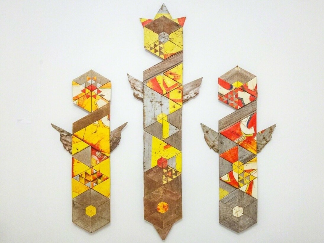 Benjamin Lowder, Kether, Chokmah & Binah, 2016. Courtesy of Open Mind Art Space