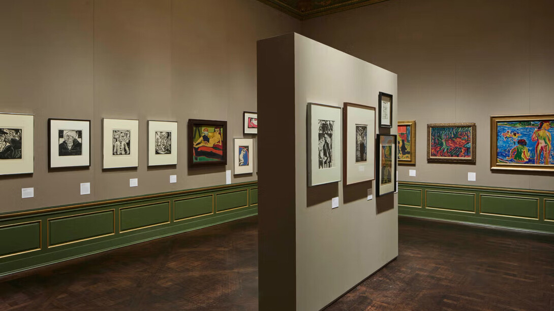 Erich Heckel, exhibition view. Courtesy of Neue Galerie