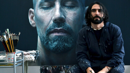 El pintor madrileño Eloy Morales