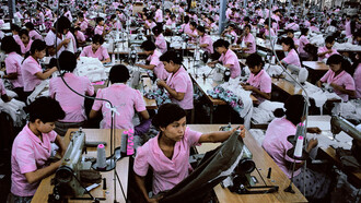 Fabrica textil en Birmania