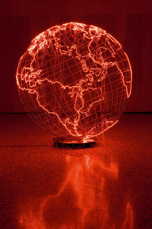 Hot Spot III, Mona Hatoum, 2009