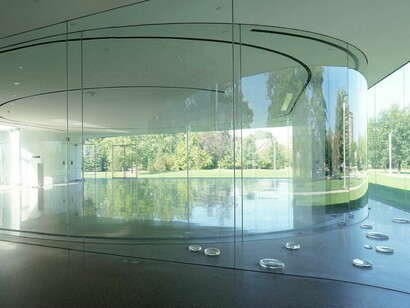 Sanaa. Glas Pavilion en Ohio