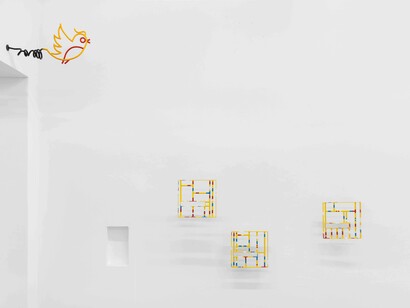 Sara Korshøj Christensen, It's true...I dreamt it myself! Exhibition view. Courtesy of Galeria Nave