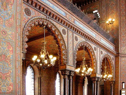 La Sinagoga di Firenze, interno