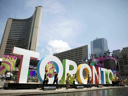 Toronto, Canada. Centro de la ciudad