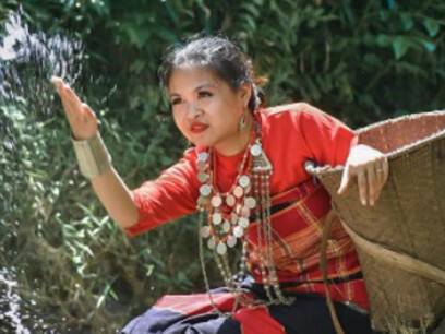 Anok traditional attire of Tripura.