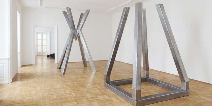 Michał Budny, Exhibition view. Courtesy of Galerie nächst St. Stephan 
