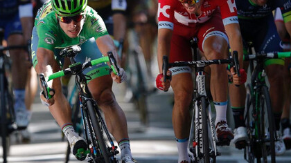 Peter Sagan durante la 16ma Tappa del Tour de France 2016