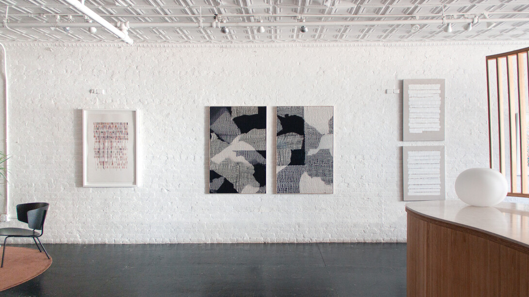 Installation view, Contexture, 2024. Courtesy of Uprise Art
