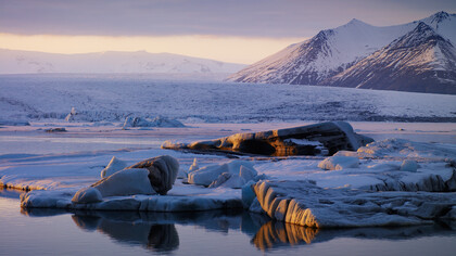 Winter time in East Iceland