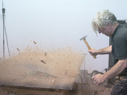 FM Einheit, Blech No.316 to 324.Performance réalisée les 5 et 6 mars au plateau. Photo Martin Argyroglo