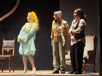 Figlio di famiglia, veduta della performance. Cortesia del Teatro delle Muse