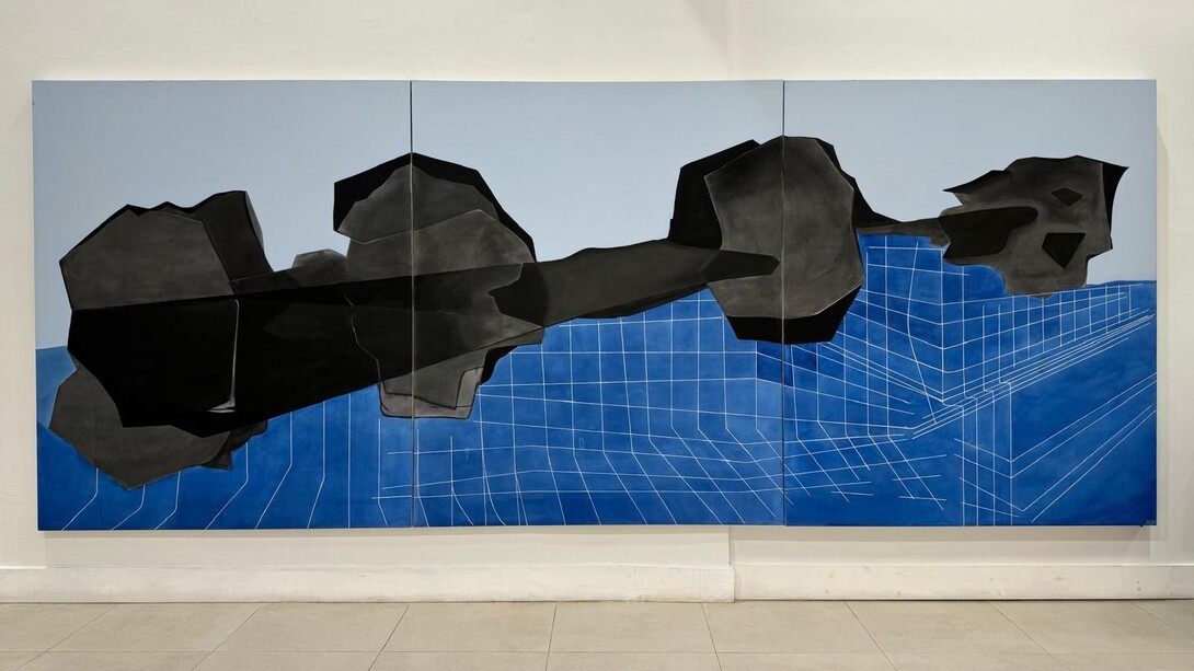 Artemis Kotioni, In parallax, exhibition view. Courtesy of The Opening Gallery