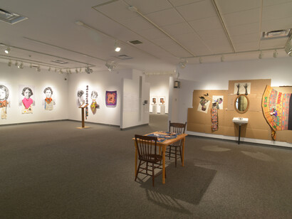 artifical curiousities, exhibition view