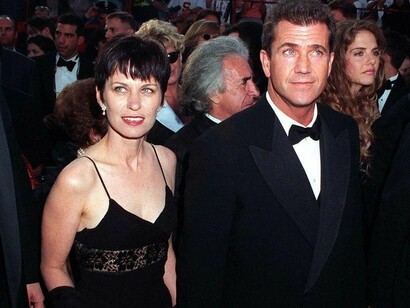 Mel Gibson y Robyn Moore