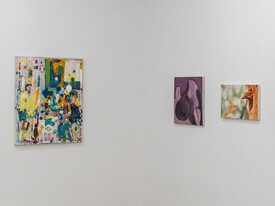 Various artists, Roller rink, exhibition view. Courtesy of Fredericks & Freiser Gallery