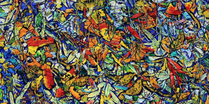 Arnaldo Roche Recent Paintings. Courtesy of Latin American Masters