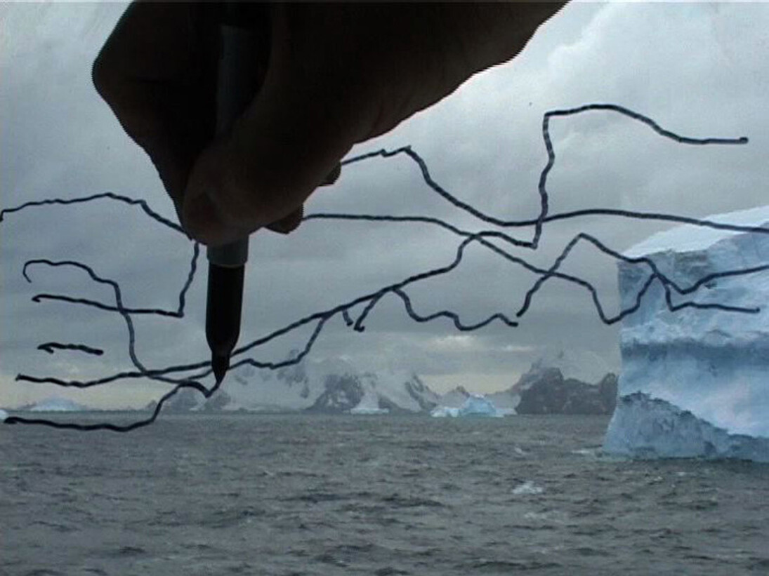 Neville Gabie, Wide Eyed and Legless, part of British Antarctic Survey, Video still, 2009