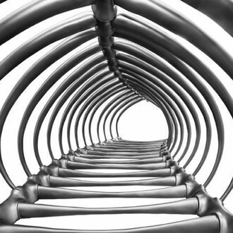 Adip Dutta, In Tranquillity, 2013, Fibre, glass and steel, 153h x 304w x 244d cm, Unique edition