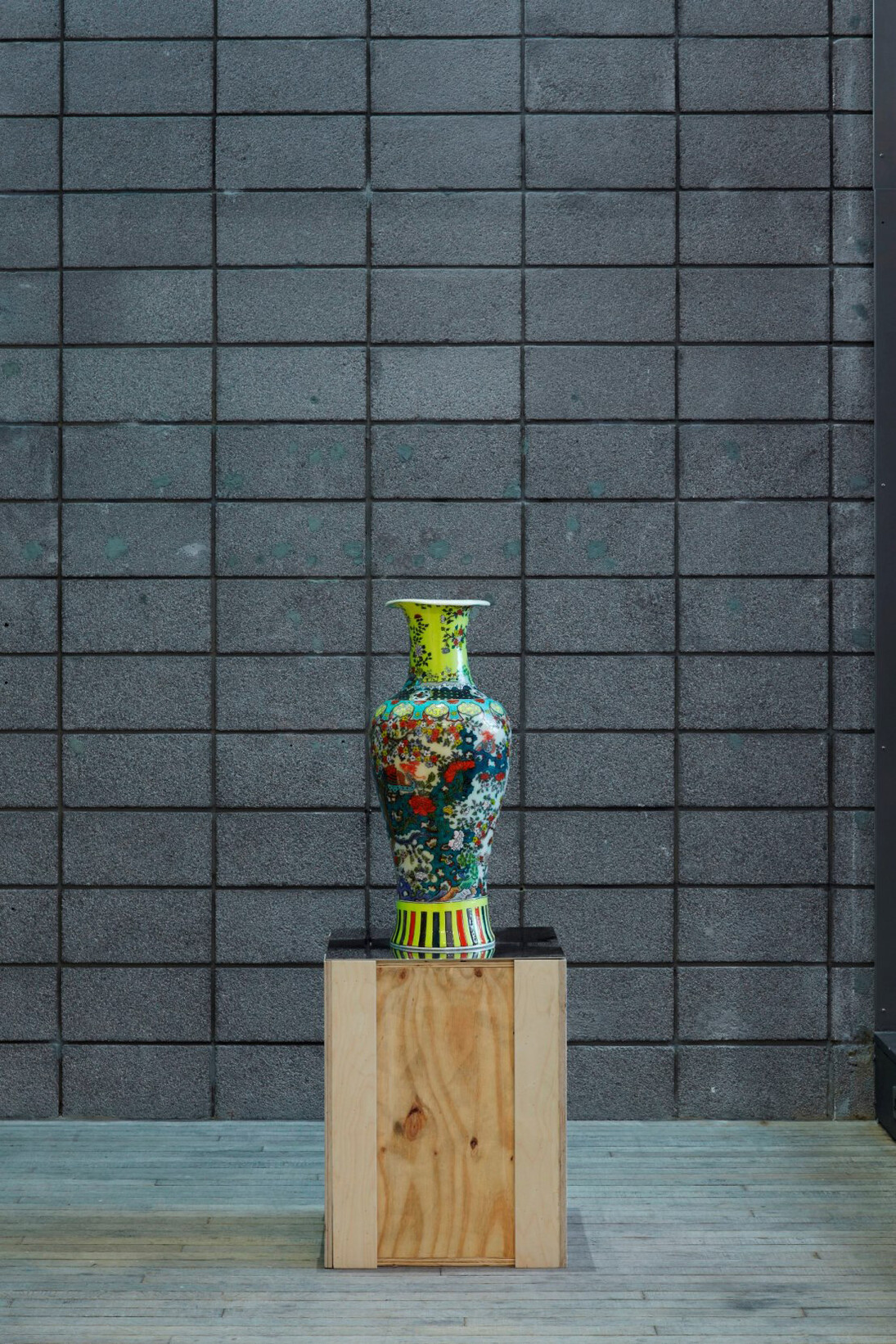 Installation view of Meekyoung Shin’s Translation Series, 2011 Soap, pigment, fragrance, varnish, 85 x 38 x 38 cm