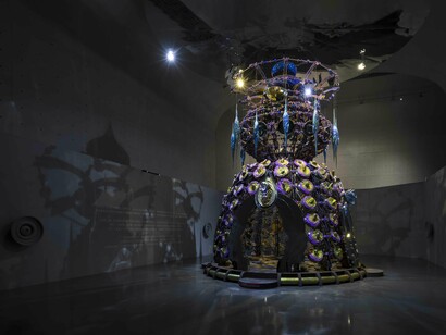Wallace Chan, Vessels of other worlds, exhibition view. Courtesy of Long Museum
