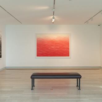 Minjung Kim, Mountain, vue d'exposition. Avec l'aimable autorisation de la Fondation Maeght