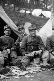 Il rancio durante la Grande Guerra