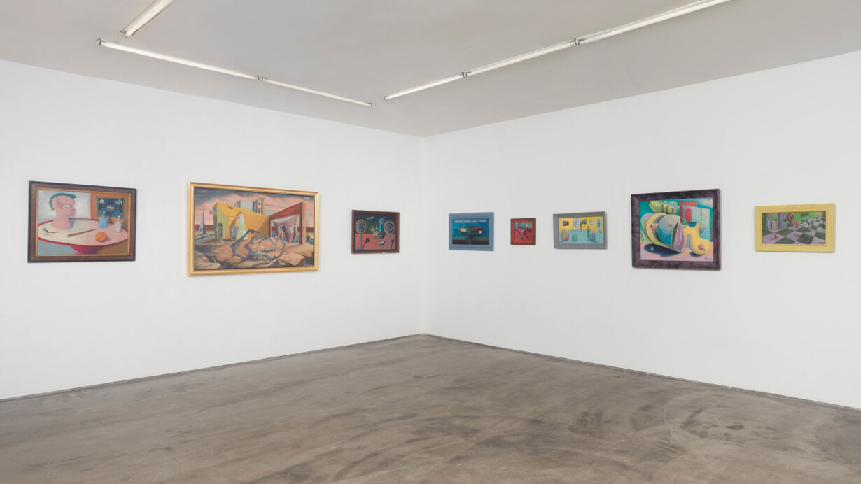 Jimmy Gordon, Surrealist, exhibition view. Courtesy of Tibor de Nagy Gallery