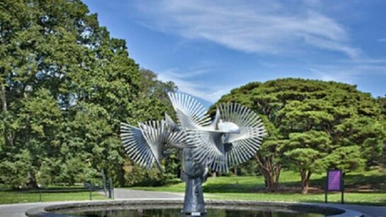 Manolo Valdés, Ivy, 2012, aluminum, 185 7/8 x 244 1/8 x 141 3/4 inches, Edition of 4