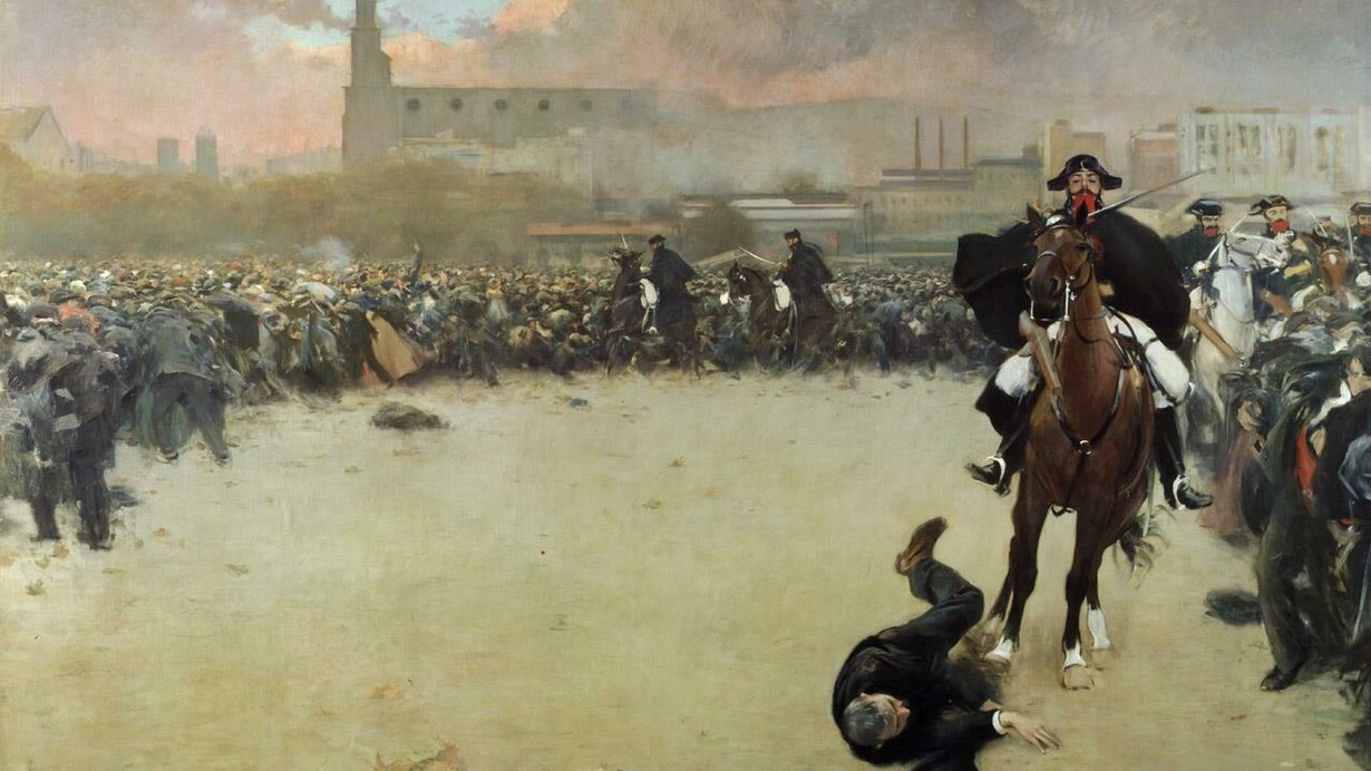 «La carga» (1899), Ramón Casas